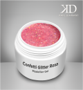 Confetti Glitter Pink Modelling Gel Karl Diamant 30 ml